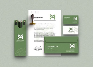 Pad, Envelope & Visiting Card